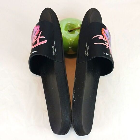 Dragon Ball Super Goku / Black rose slide sandals (anime) size 12 - Picture 5 of 11